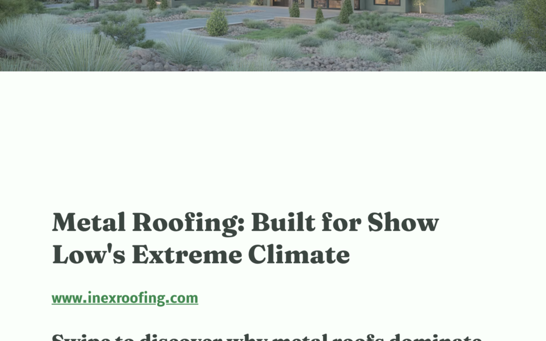 Metal Roofing Installation in Show Low