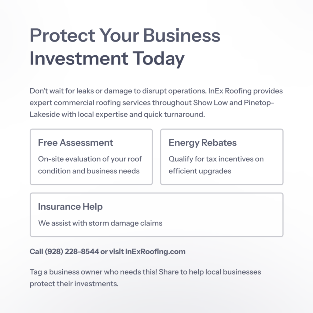 commercial roofing contractors show low